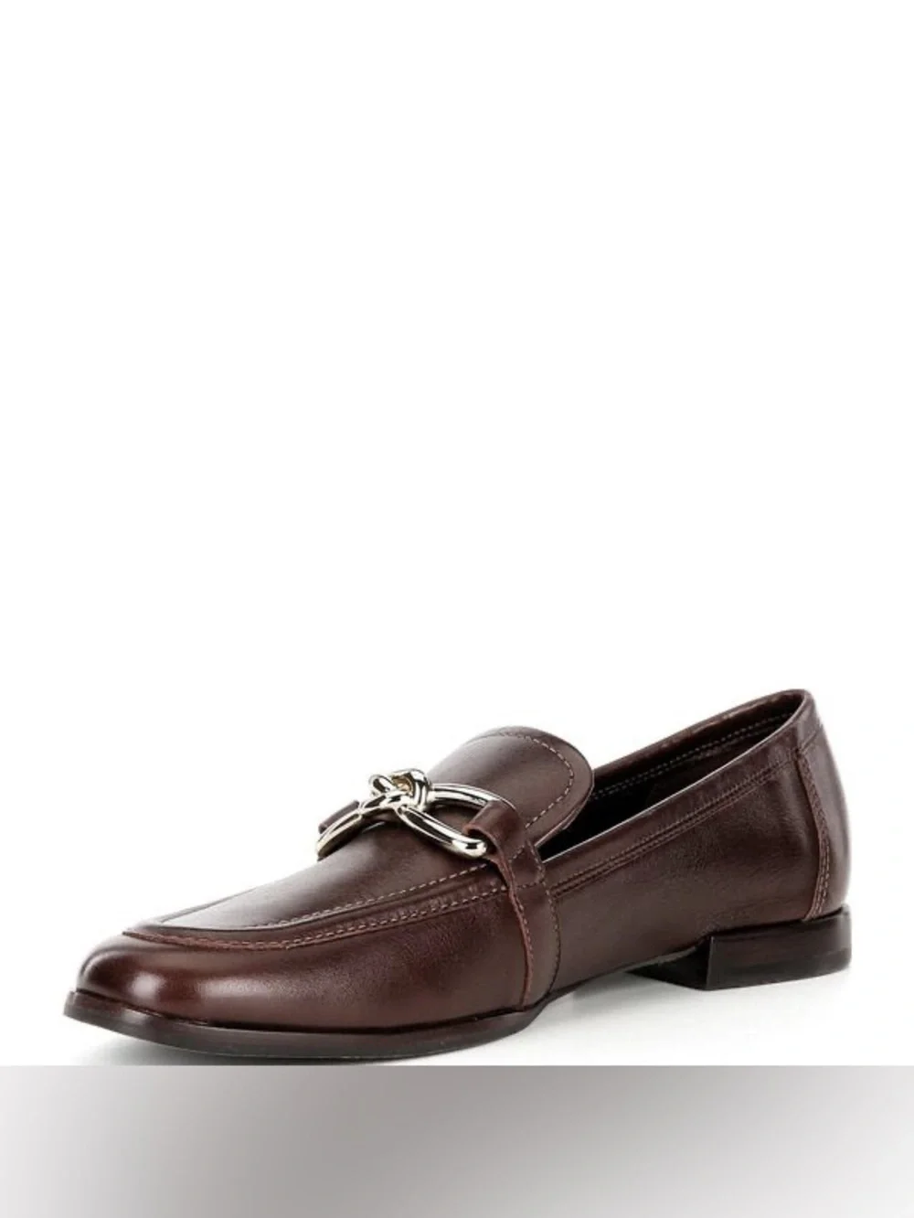 NWT Antonio Melani Cain Leather Loafers Sz 9,5 Ground Coffee (no original box)